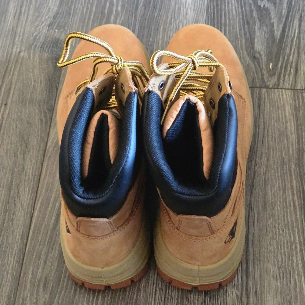 Herman‎ Survivors Grizzly Leather Boots Mens 9.5W Wheat Steel Toe Work Boots New